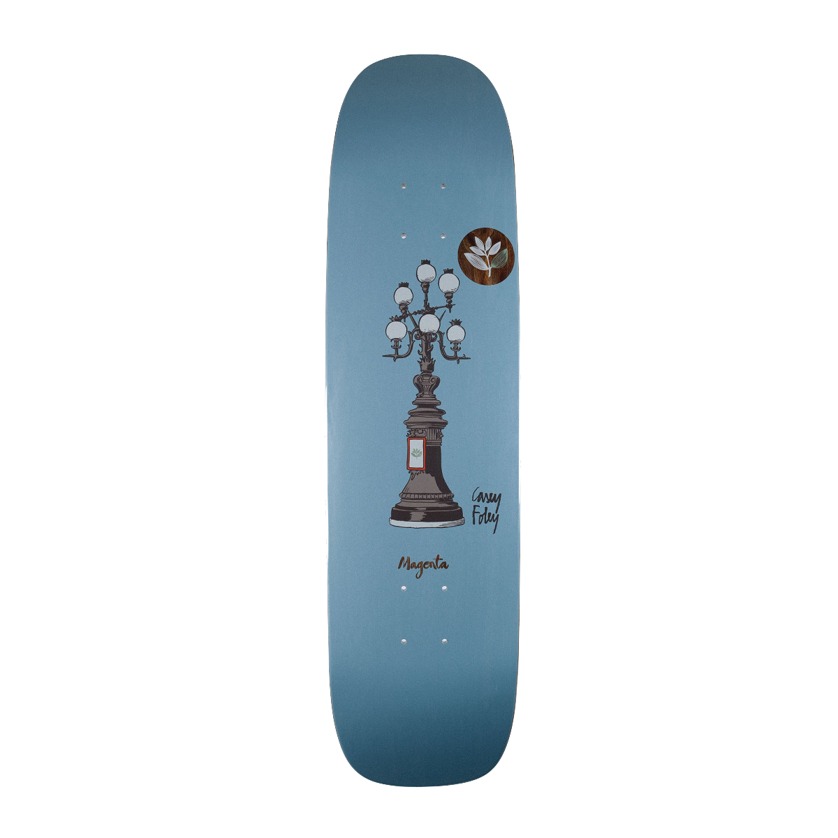 Magenta Casey Foley deck Relic Serie square shape 8.125"