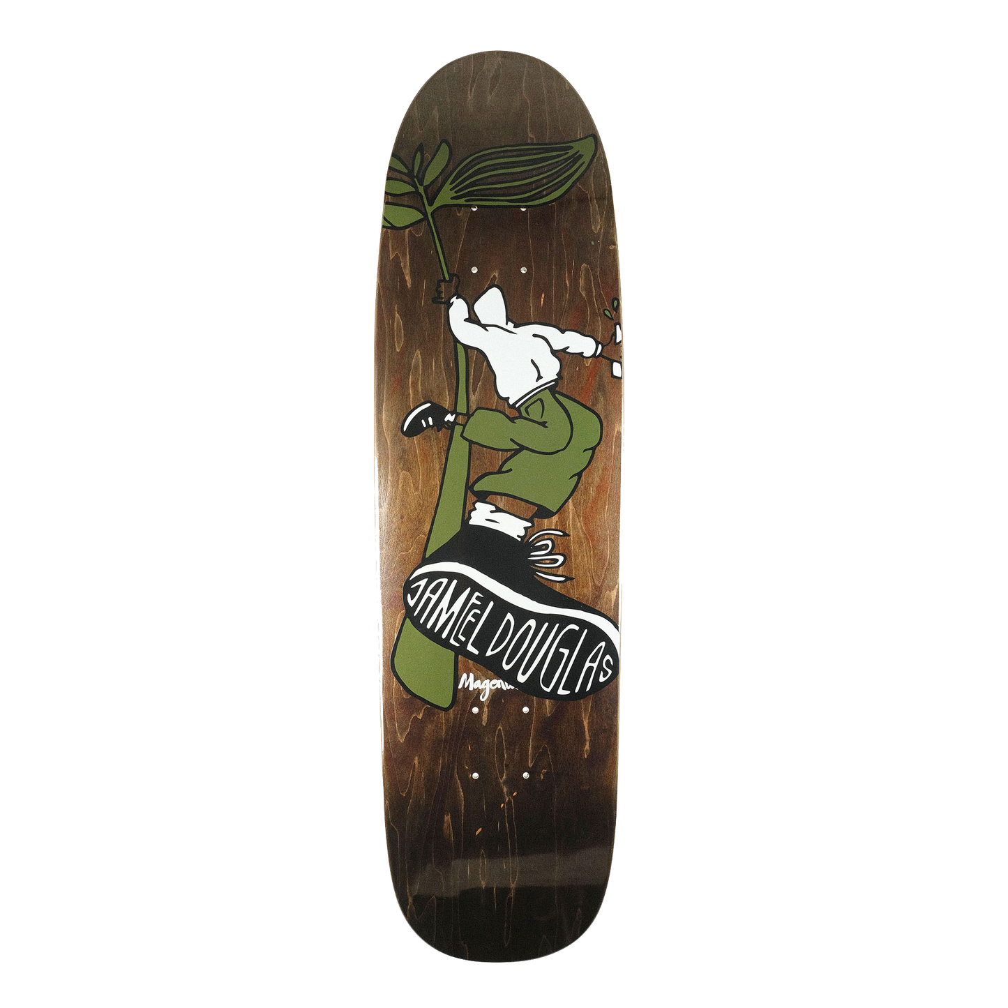 Magenta Jameel Douglas deck M Street 1992 retro shape 8.7"