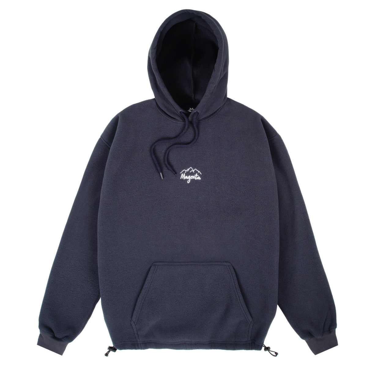 Magenta MTN Fleece hoodie navy
