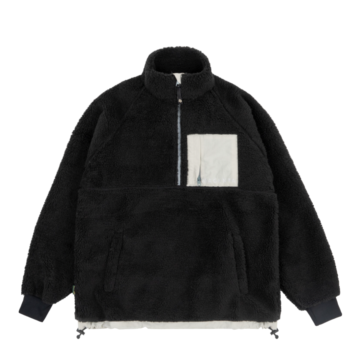 Magenta MTN Sherpa jacket highneck black