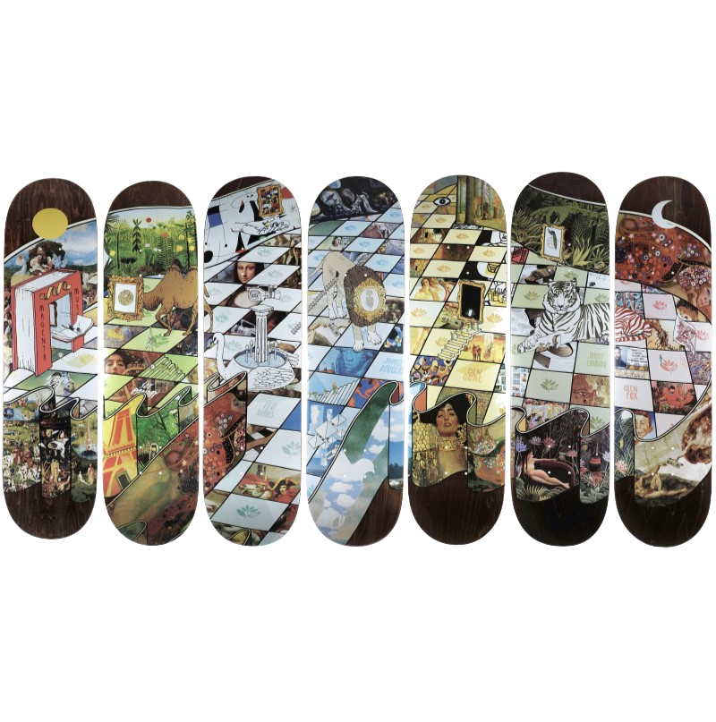 Magenta Museum Serie deck X7