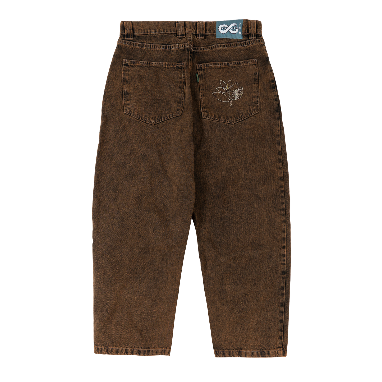 Magenta OG Denim pant bronze