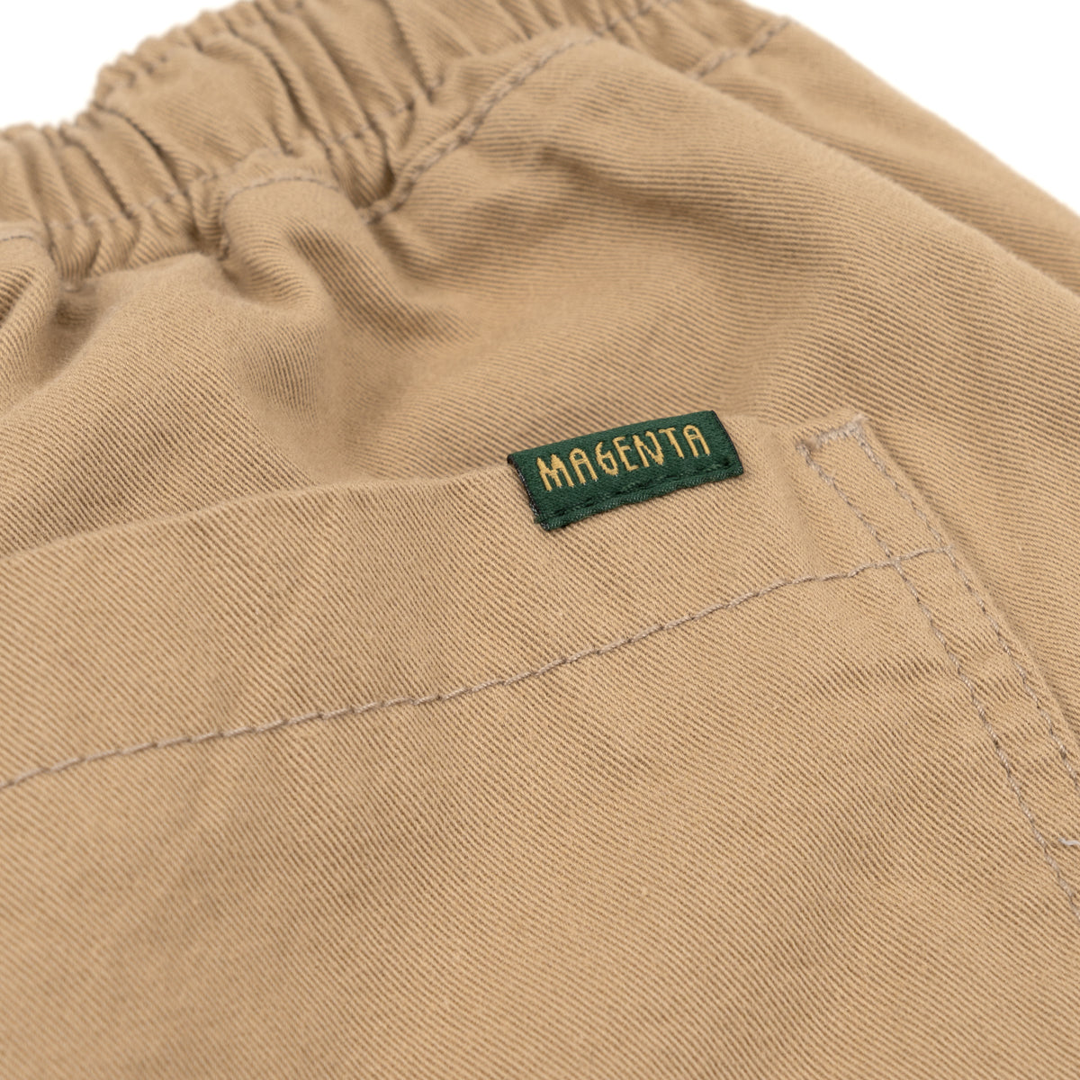 Magenta Slack pant beige