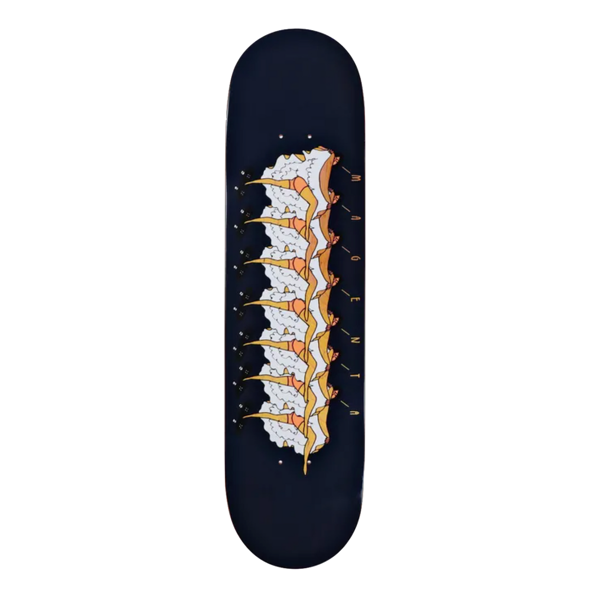 Magenta Team deck Cancan 8.125"