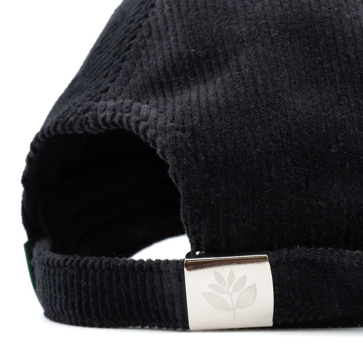 Magenta Tonal cord dad hat cap black