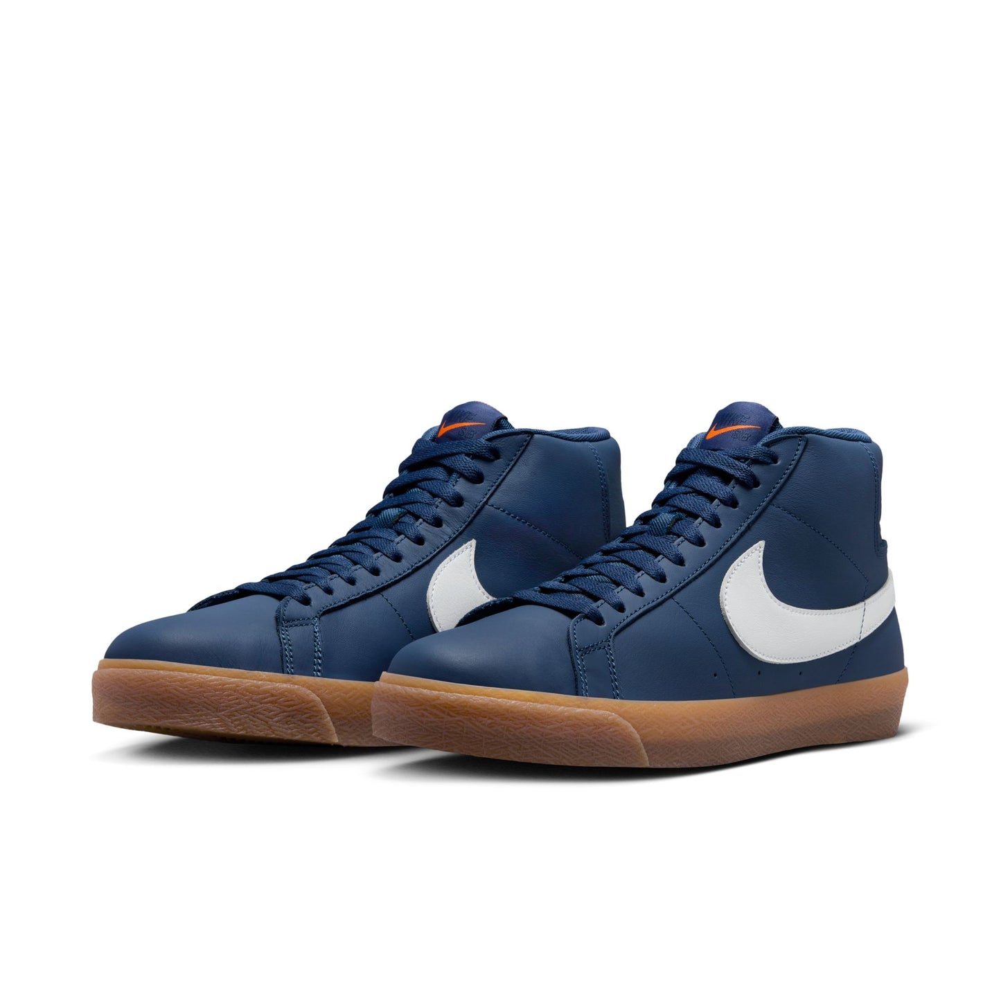 Nike SB Blazer Mid ISO navy white navy gum light brown