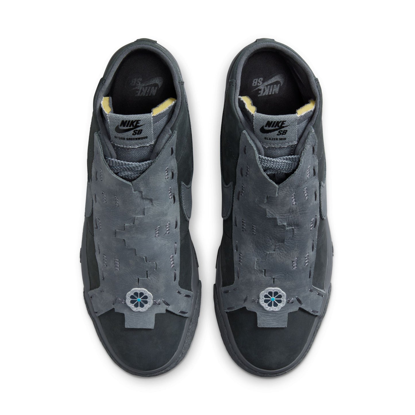 Nike SB Blazer mid QS Woodburn anthracite dark smoke grey