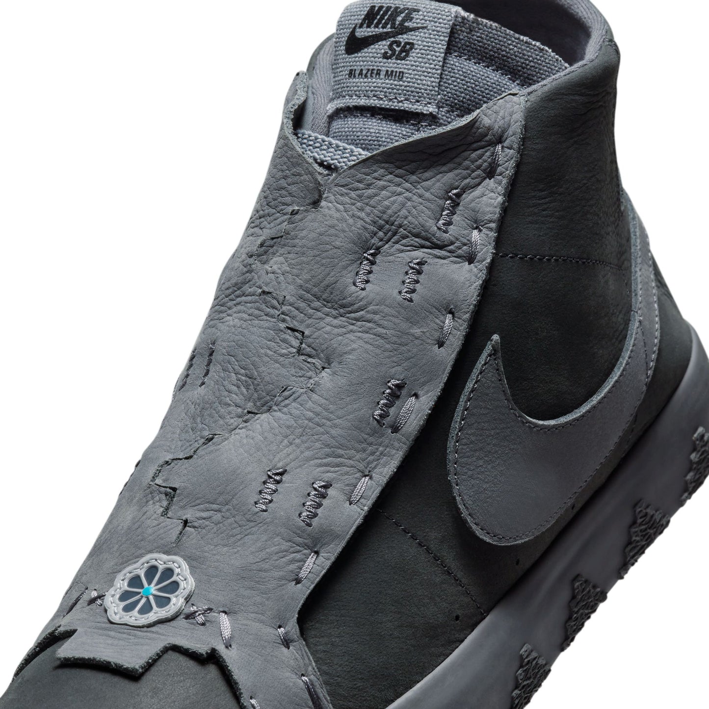 Nike SB Blazer mid QS Woodburn anthracite dark smoke grey