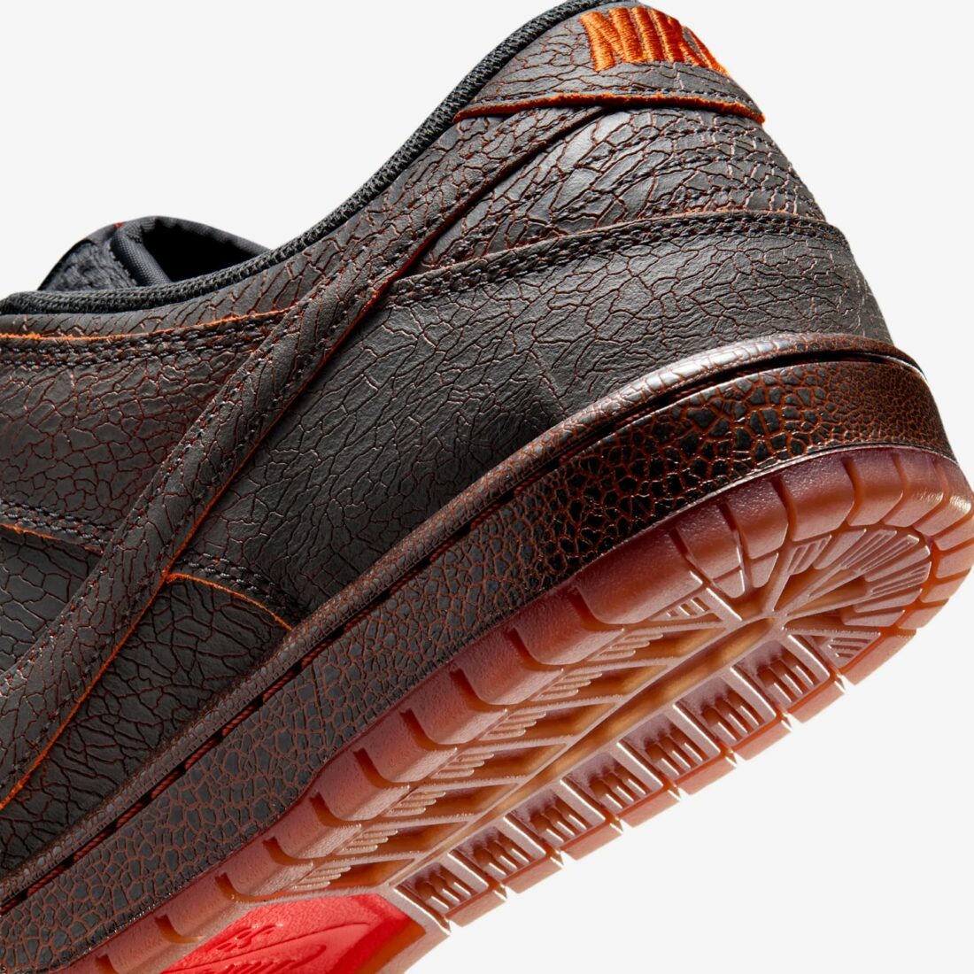 Nike SB Dunk Low Pro Premium QS Krampus dark smoke grey campfire orange black