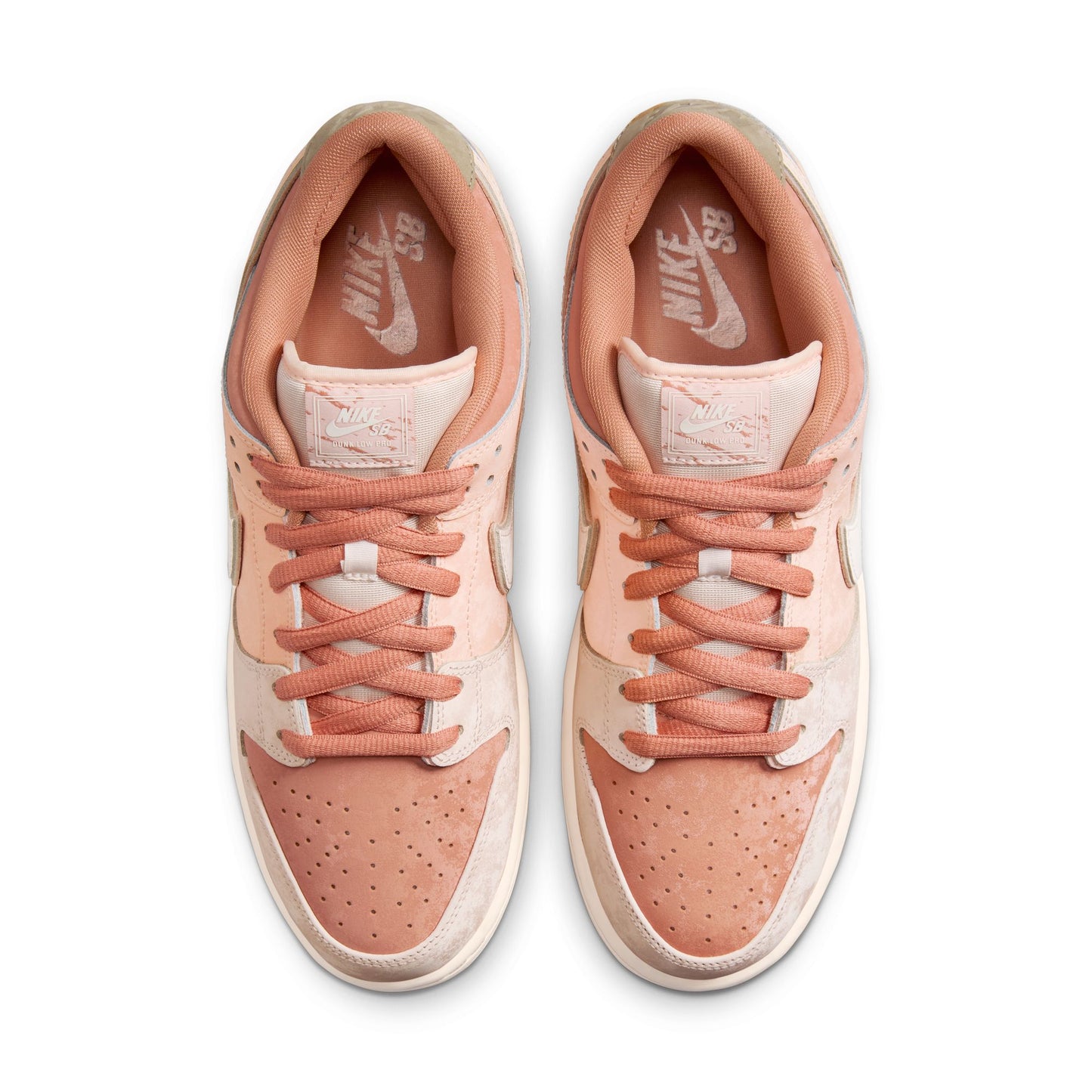 Nike SB Dunk Low Pro Premium QS "Trocadero Gardens" amber brown guava ice crimson tint hemp