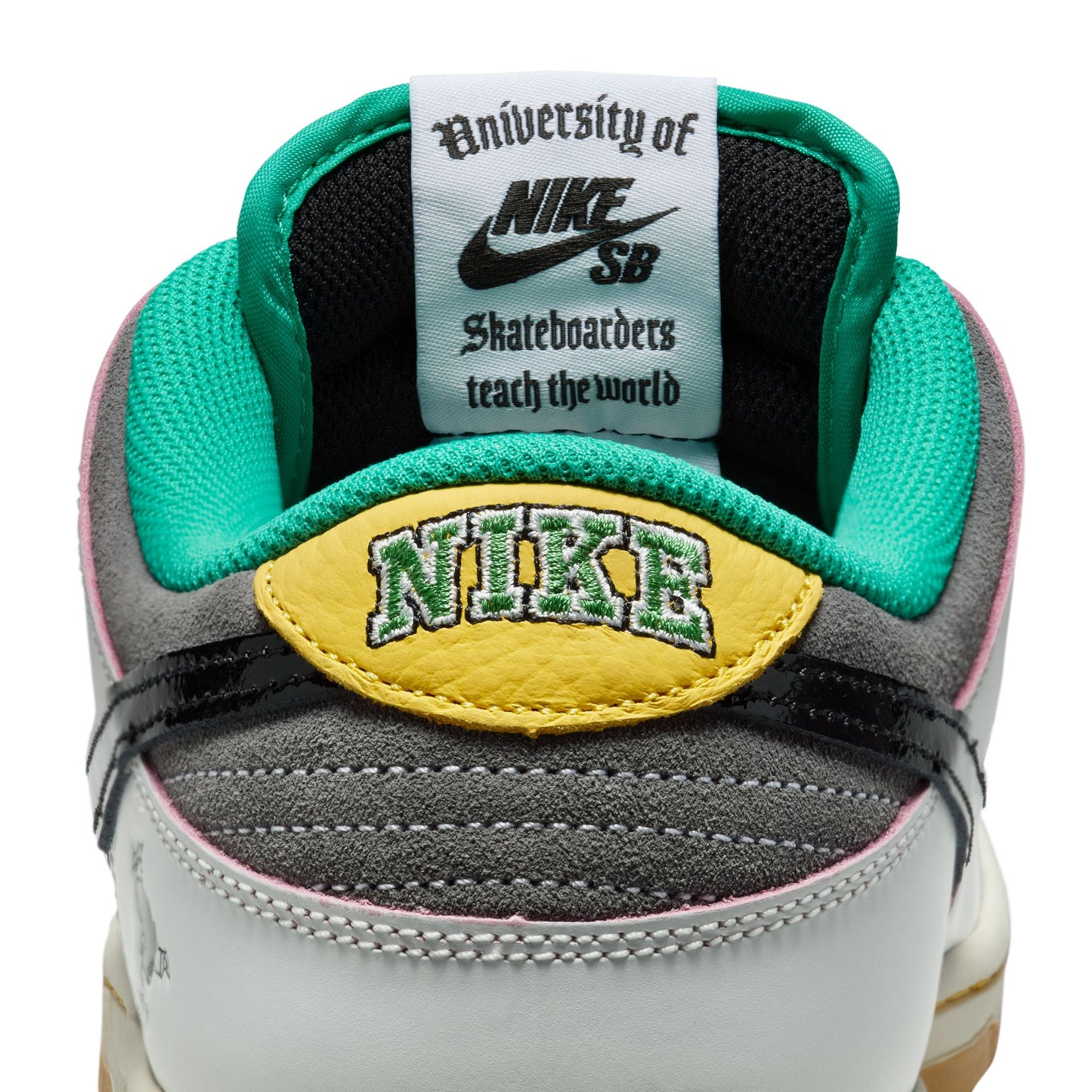 Nike SB Dunk Low Pro QS CSEF summit white black white iron grey