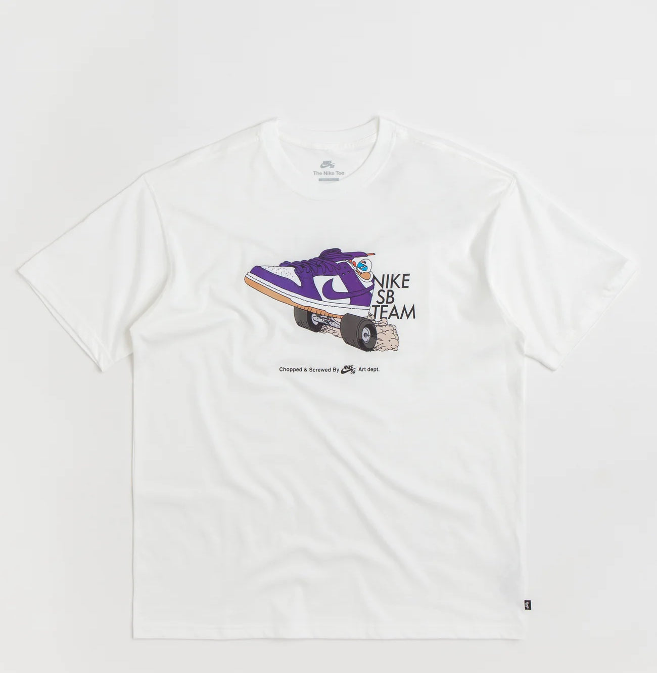 Nike SB tee Dunk Team white