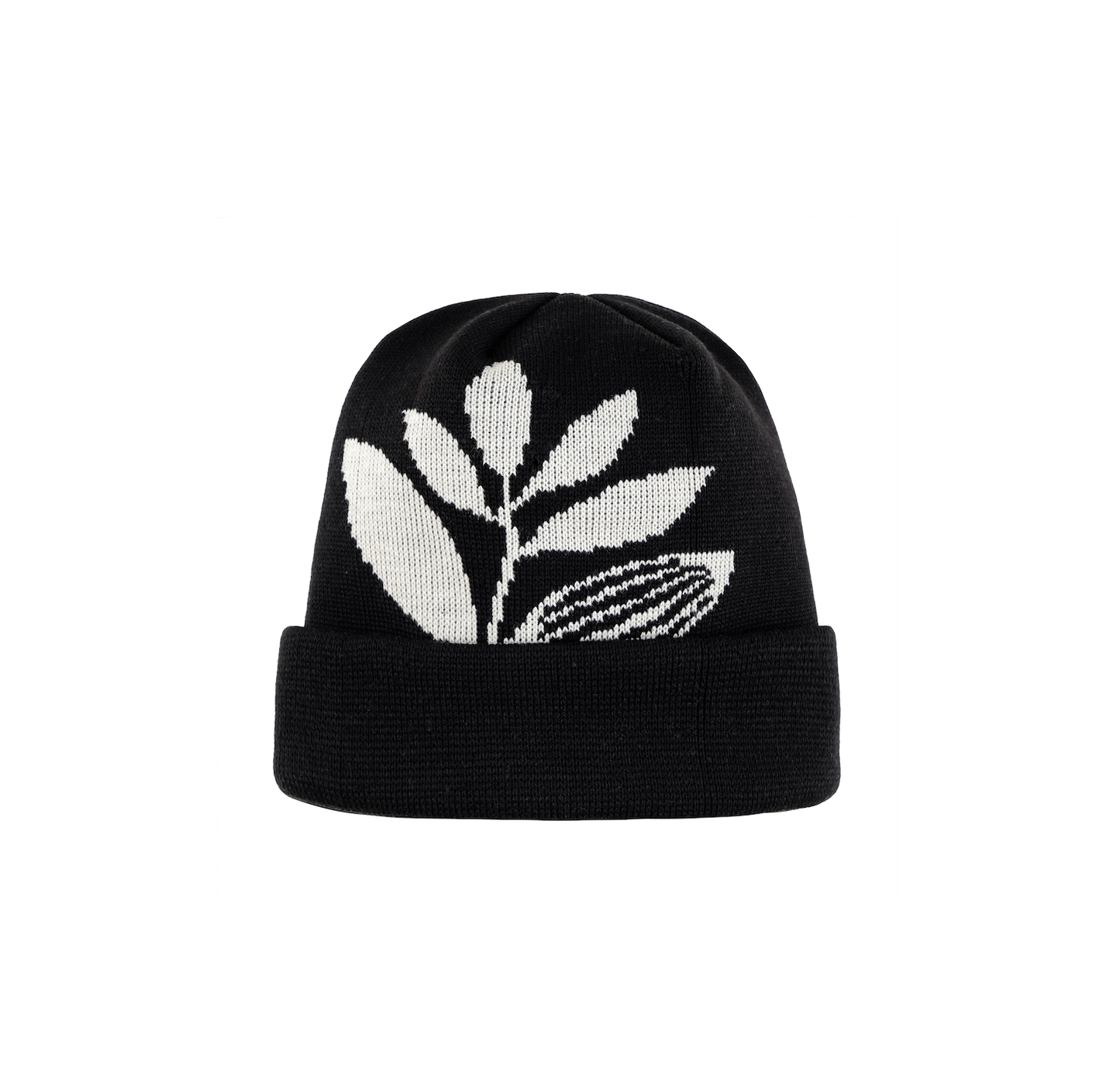 Magenta Plantasia Knit beanie black