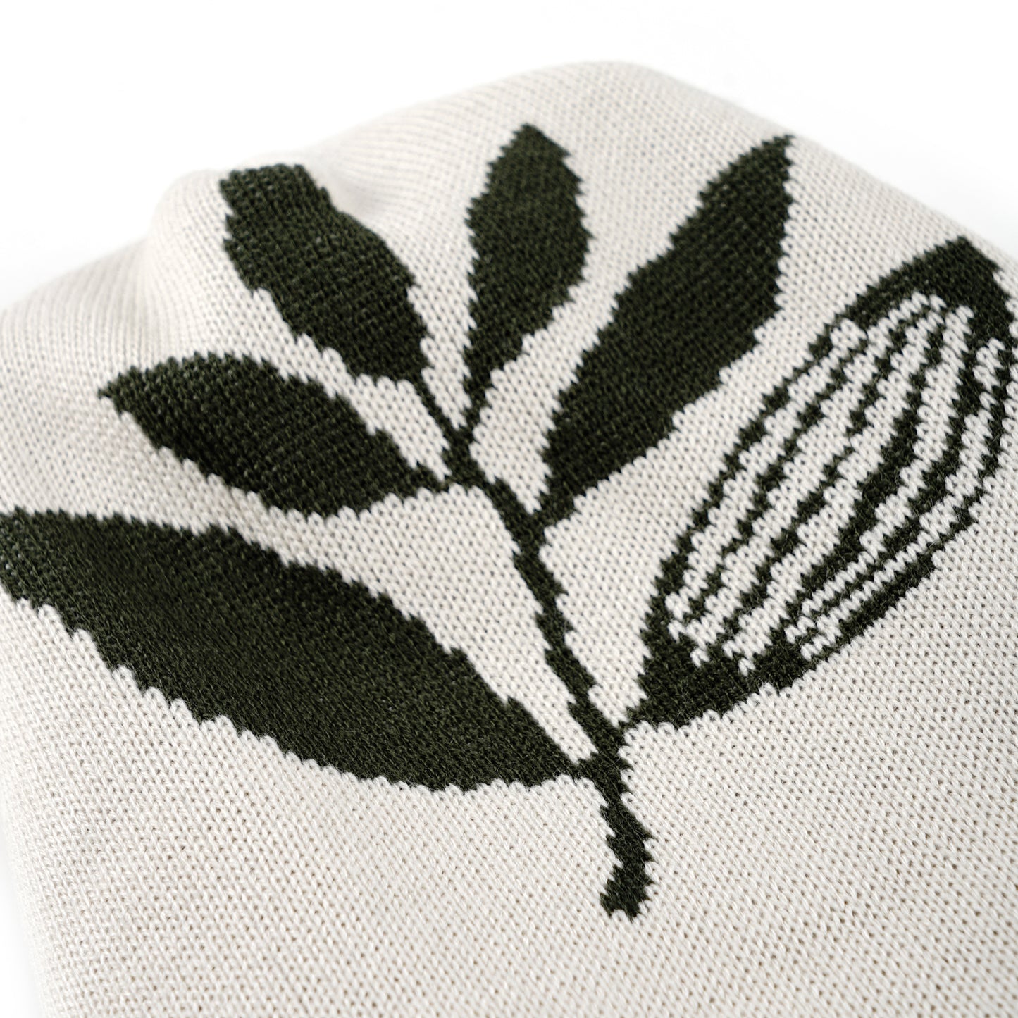 Magenta Plantasia Knit beanie beige