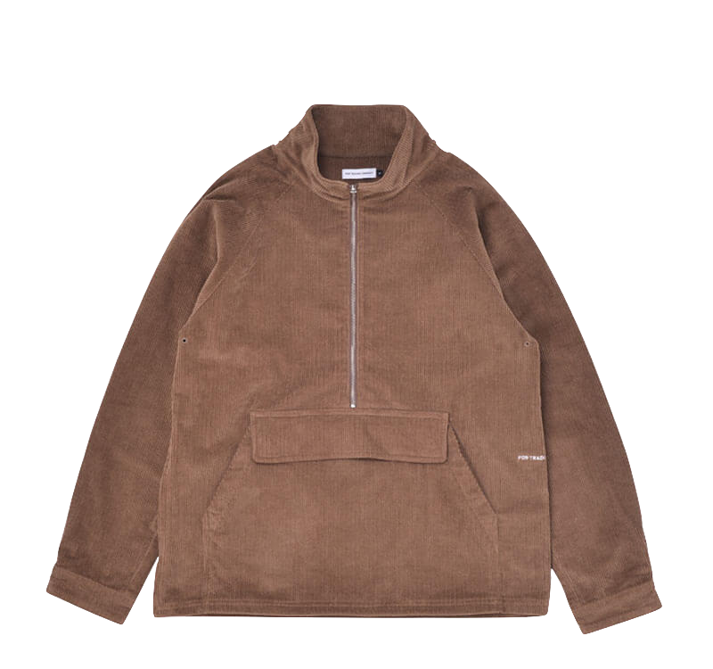 Pop Trading Co DRS half zip jacket rain drum