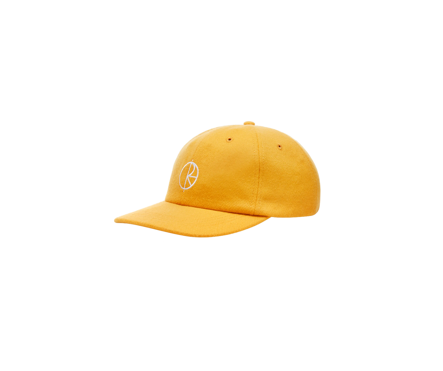 Polar Skate Co Canvas 6 panels cap yellow