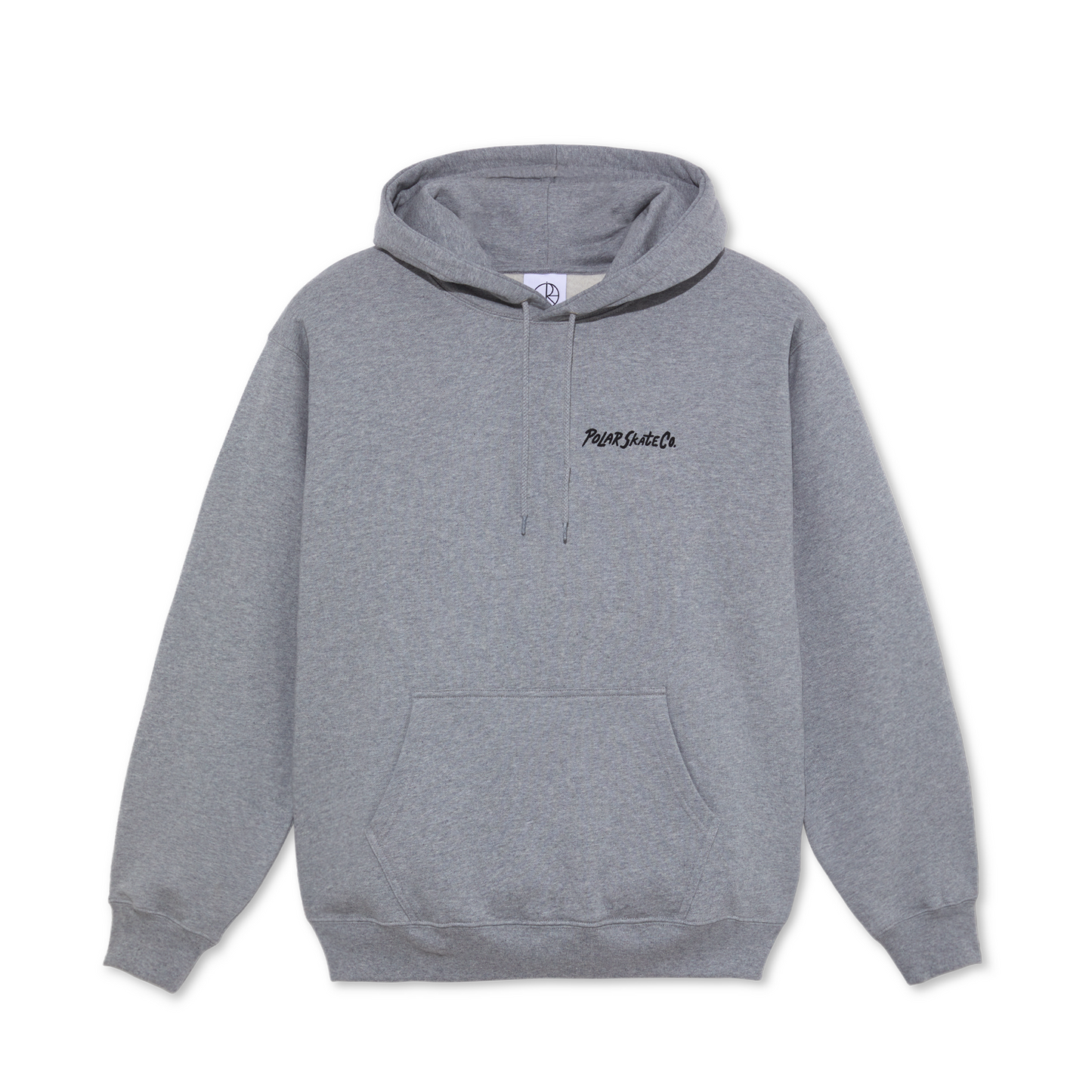 Polar Skate Co Dave hoodie Yoga Trippin' heather grey