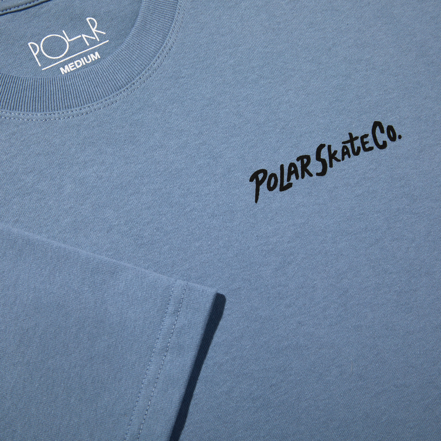 Polar Skate Co Yoga Trippin' tee oxford blue