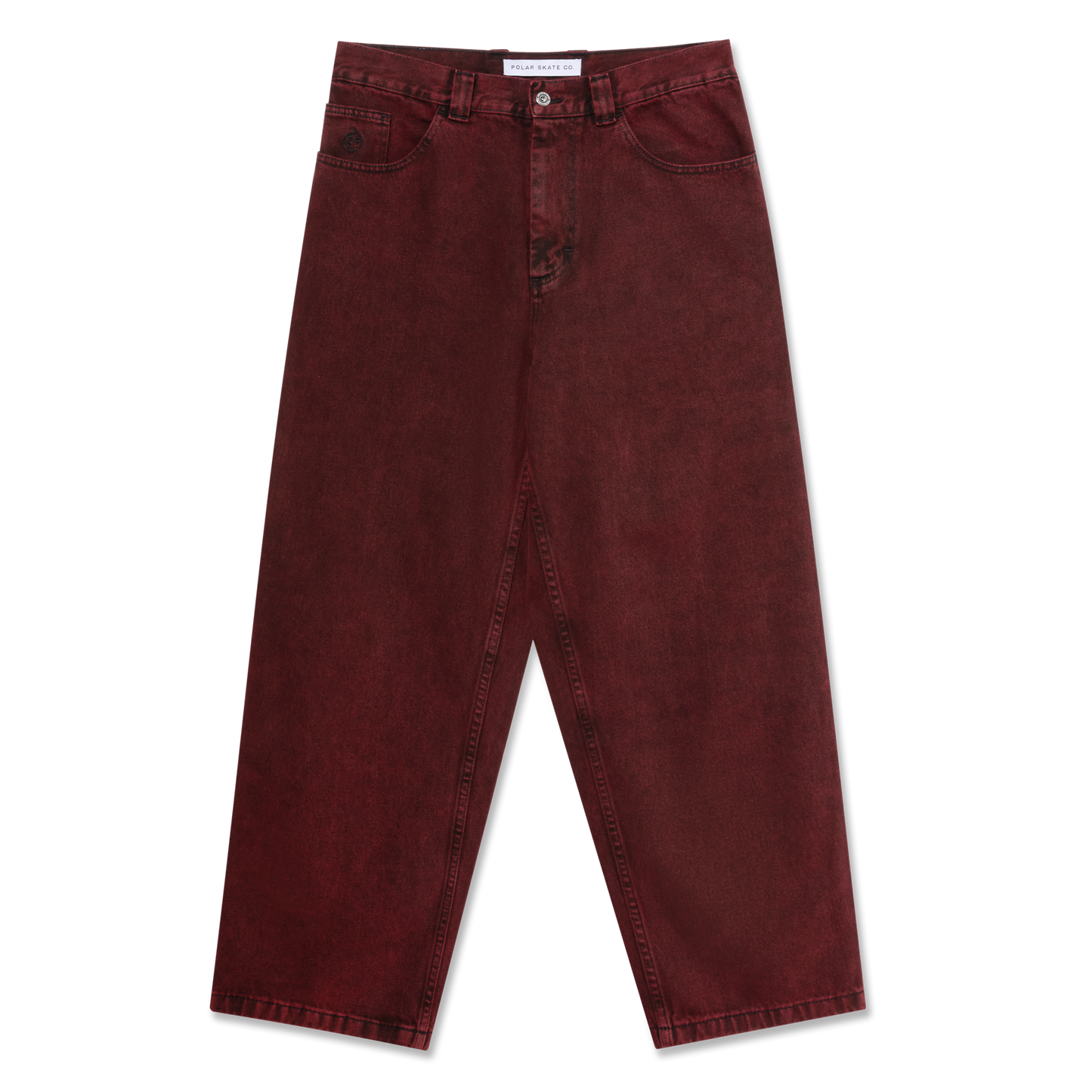 Polar Skate Co Big Boy pant red black