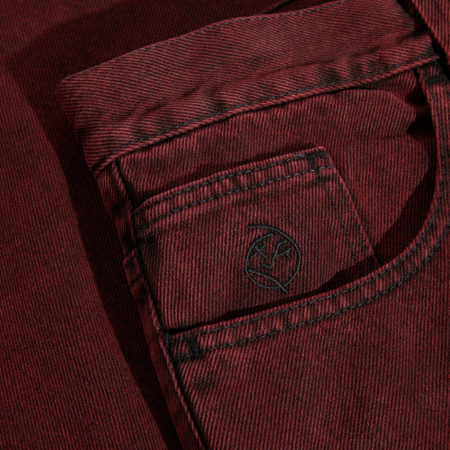Polar Skate Co Big Boy pant red black