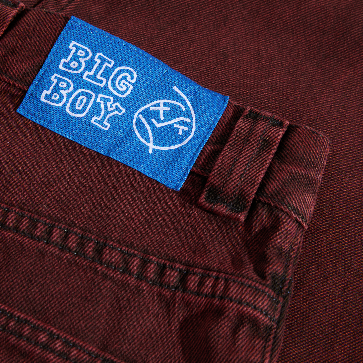Polar Skate Co Big Boy pant red black
