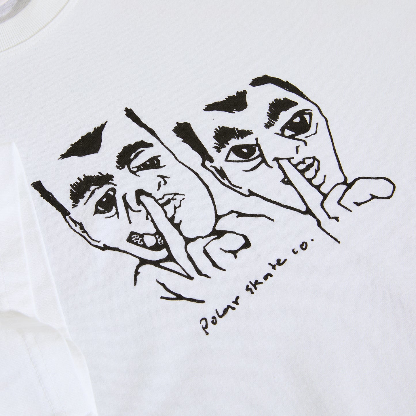 Polar Skate Co Boogers tee white