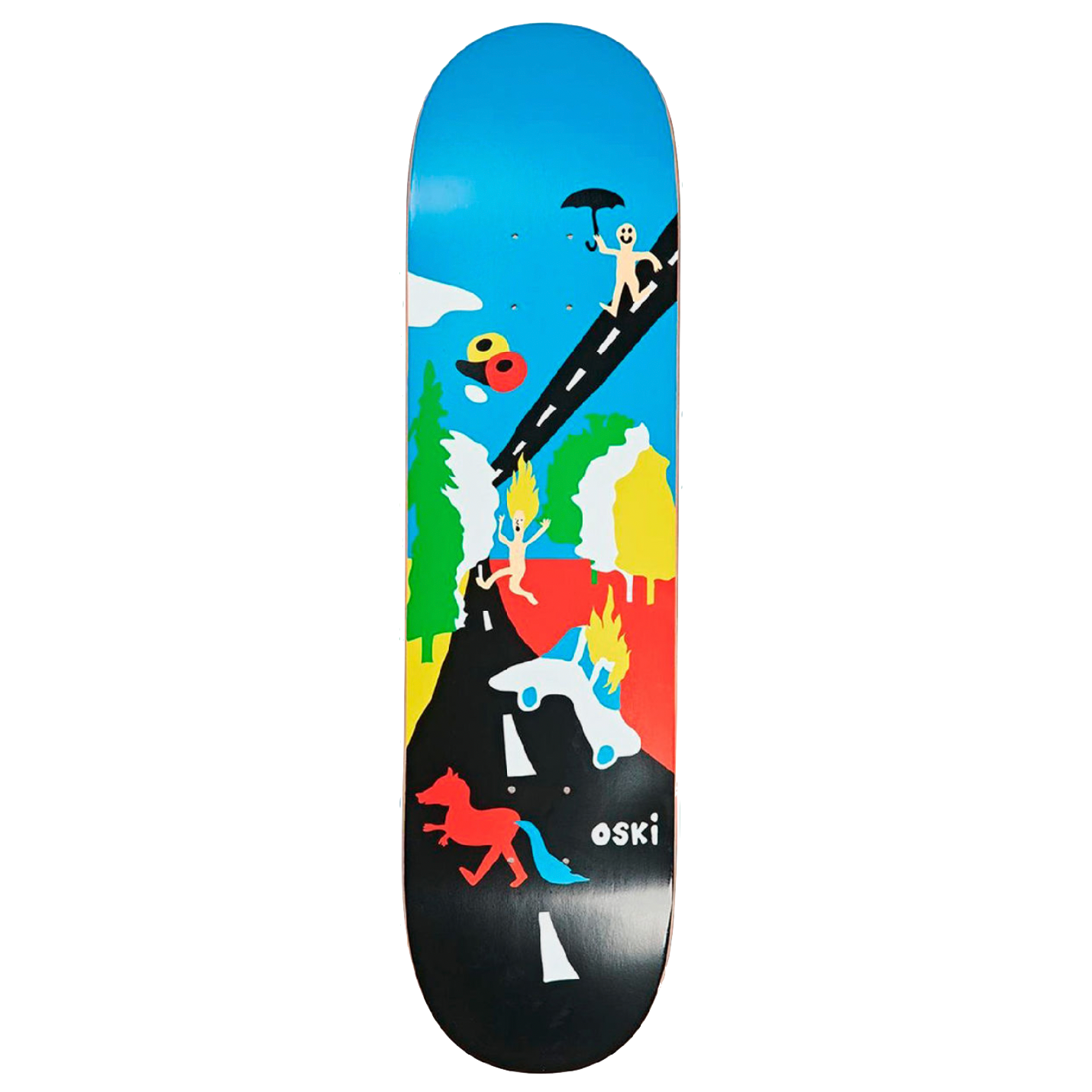 Polar Skate Co Oskar Rozenberg deck Beautiful Day 8"