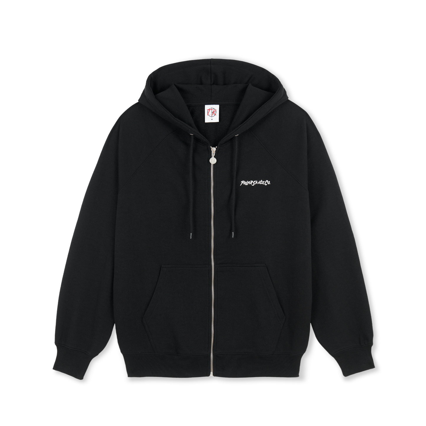 Polar Skate Co Default Zip hoodie 12 Faces black