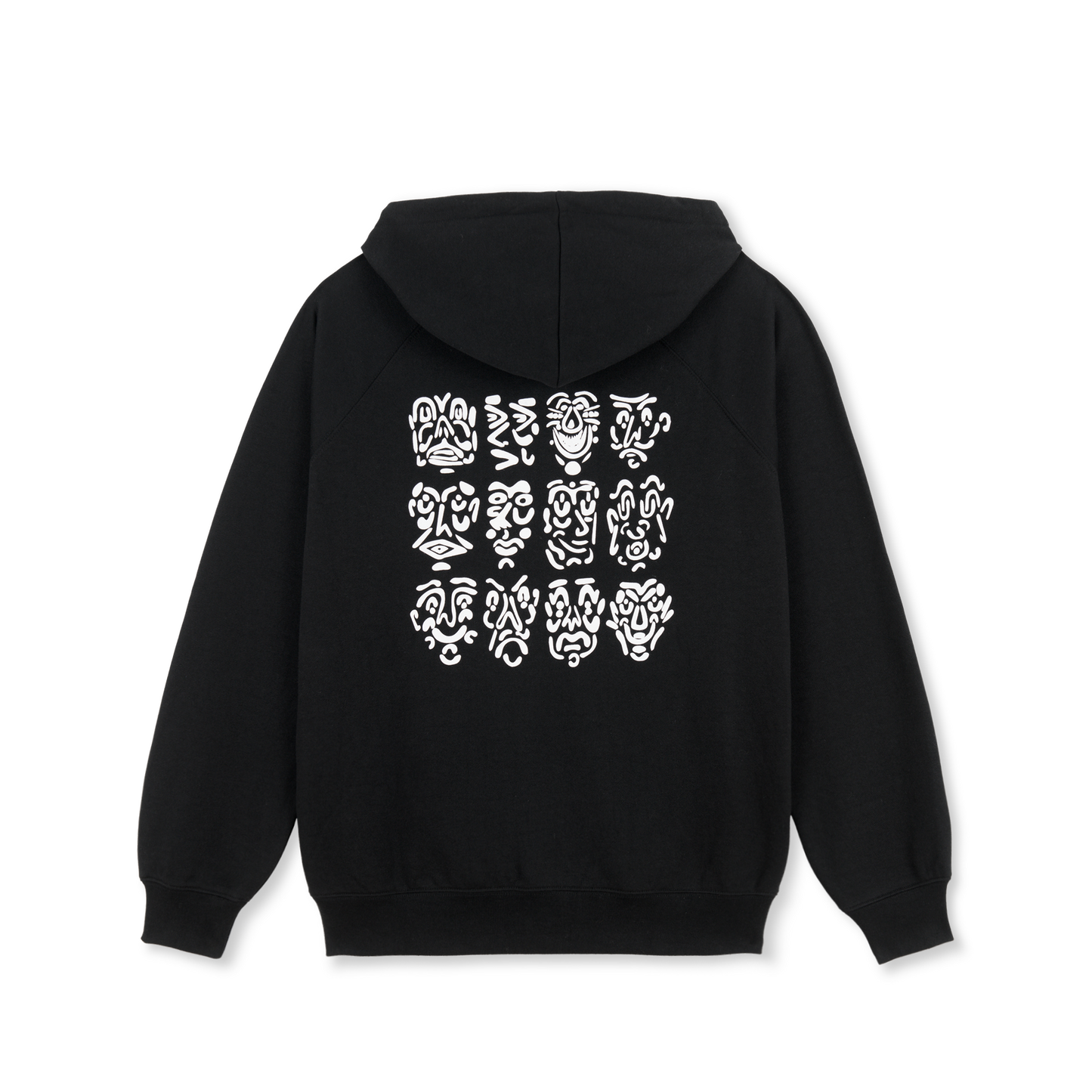 Polar Skate Co Default Zip hoodie 12 Faces black