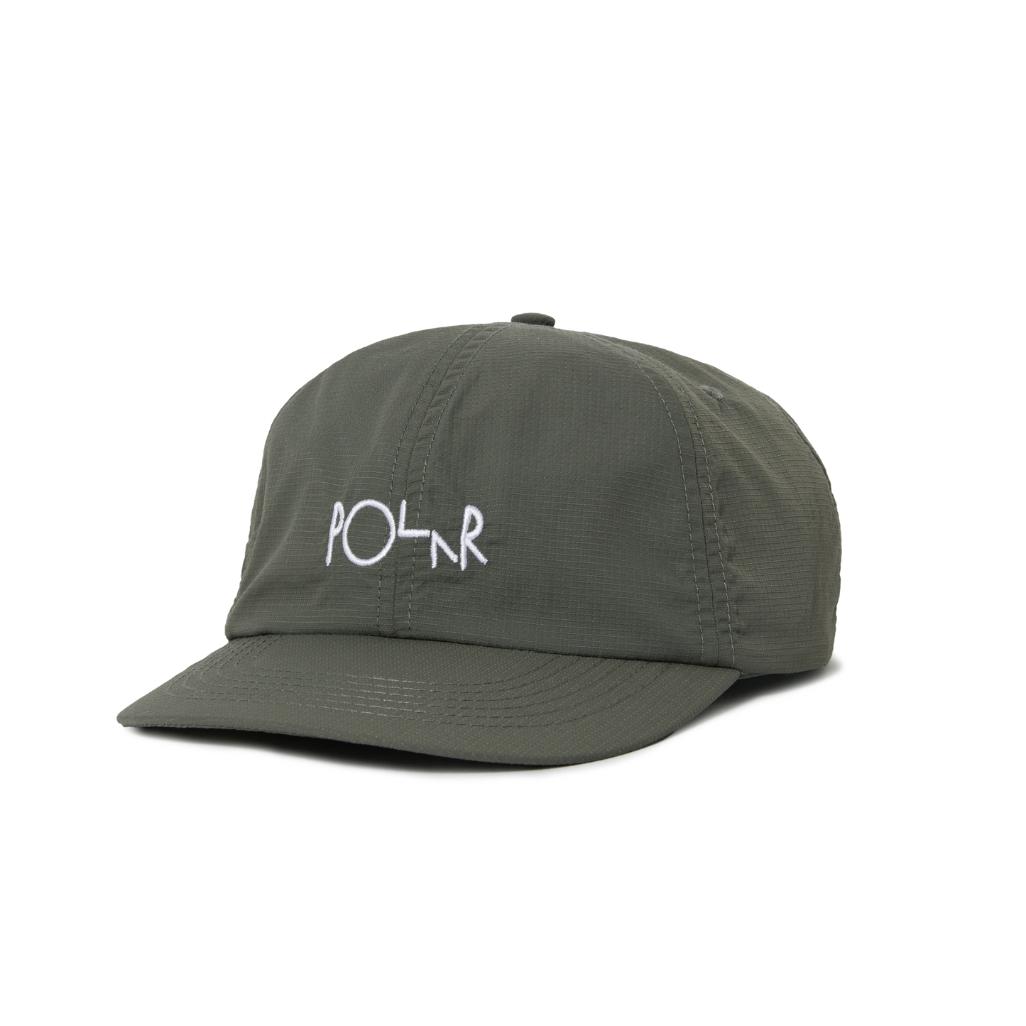 Polar Skate Co cap Lightweight 6 panels grey green