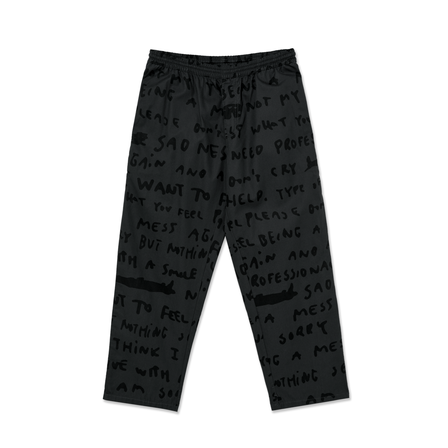 Polar Skate Co pant Sad Notes Surf Pant graphite