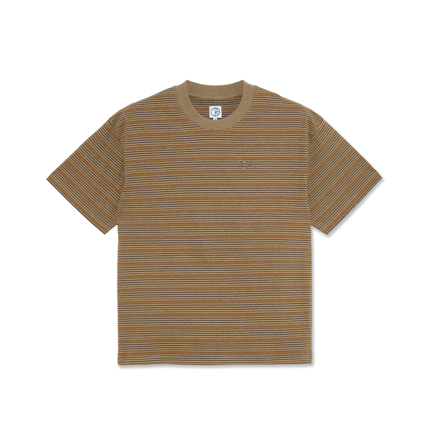 Polar Skate Co tee Stripe Surf camel