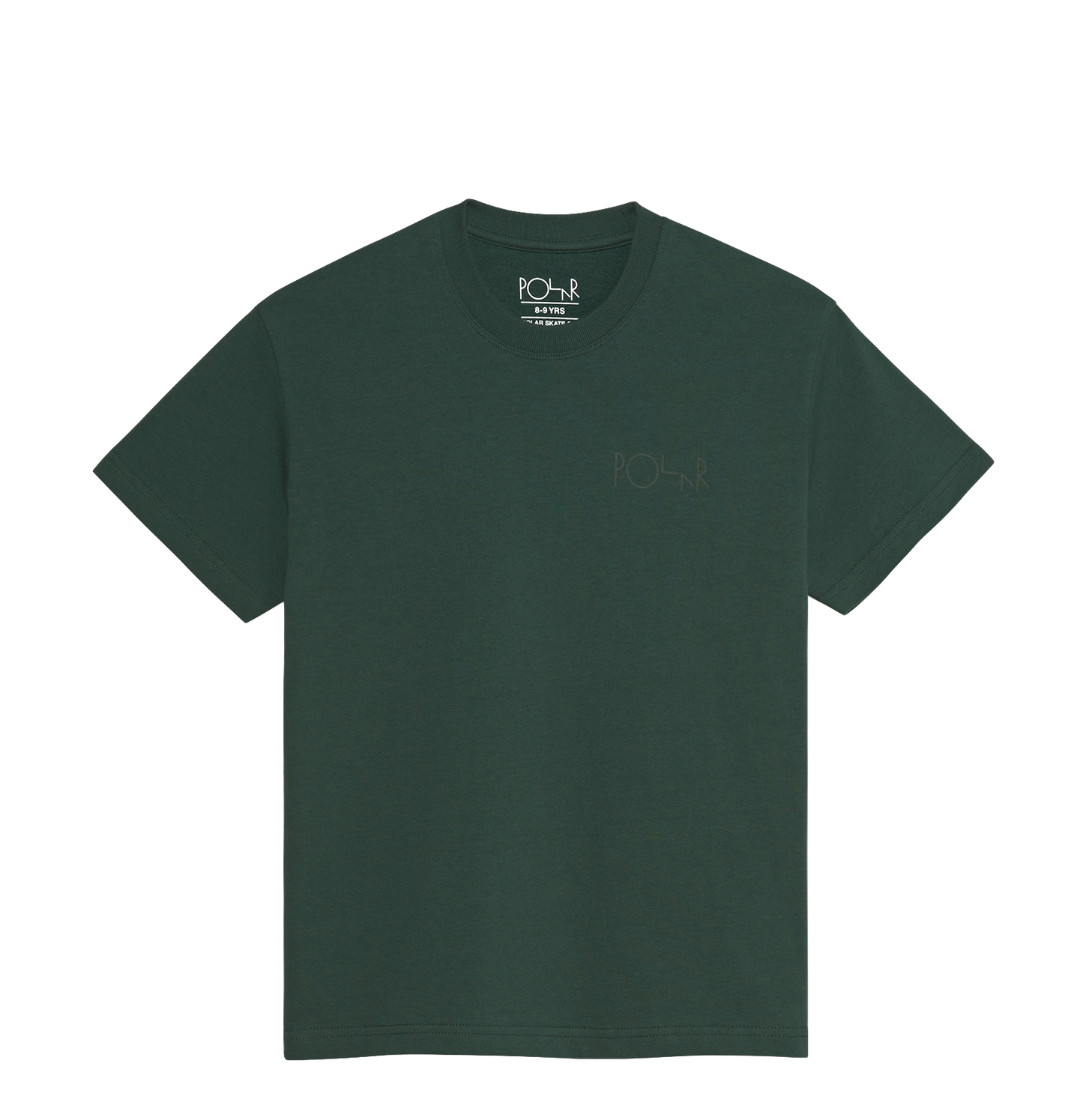Polar Skate Co Stroke Logo tee green