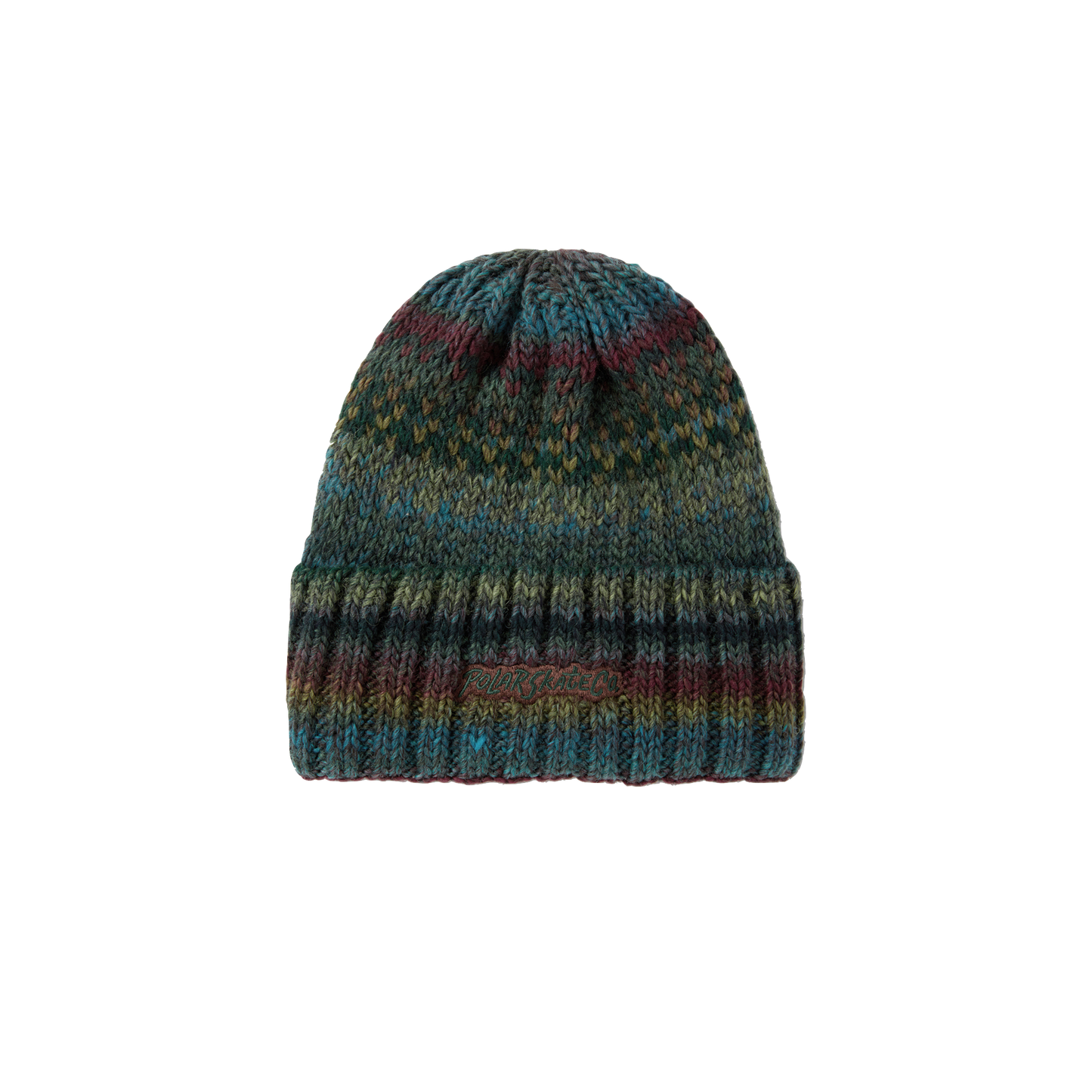 Polar Skate Co Multi beanie blue wine green