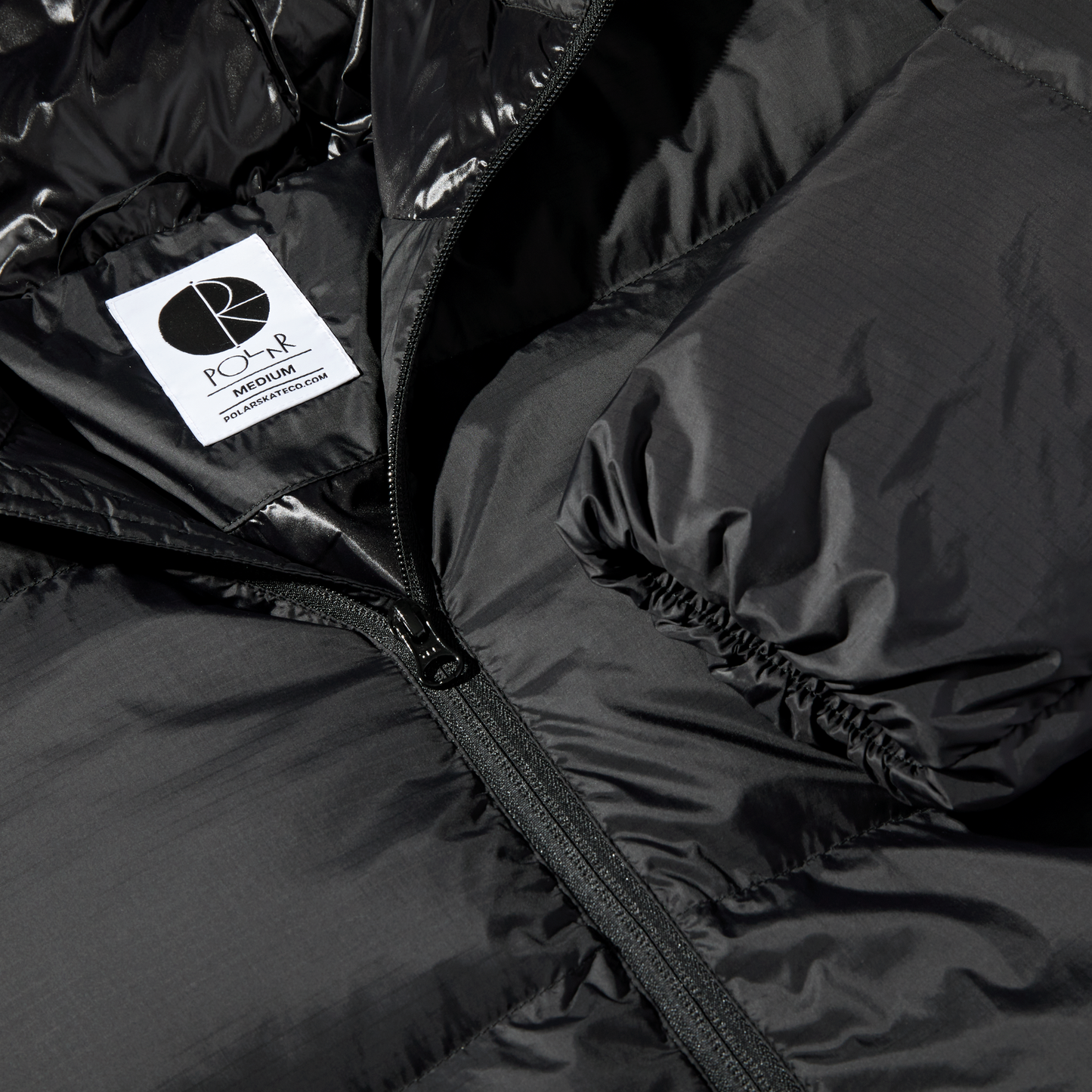 Polar Skate Co Soft Puffer jacket ripstop black