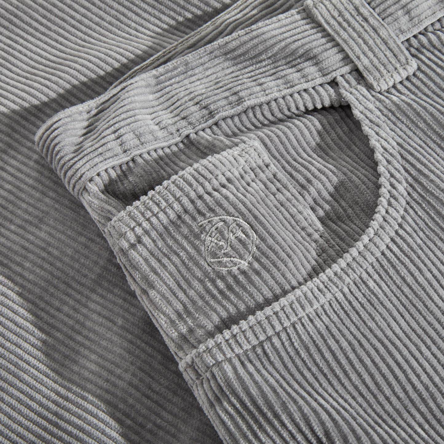 Polar Skate Co Big Boy pant cord silver
