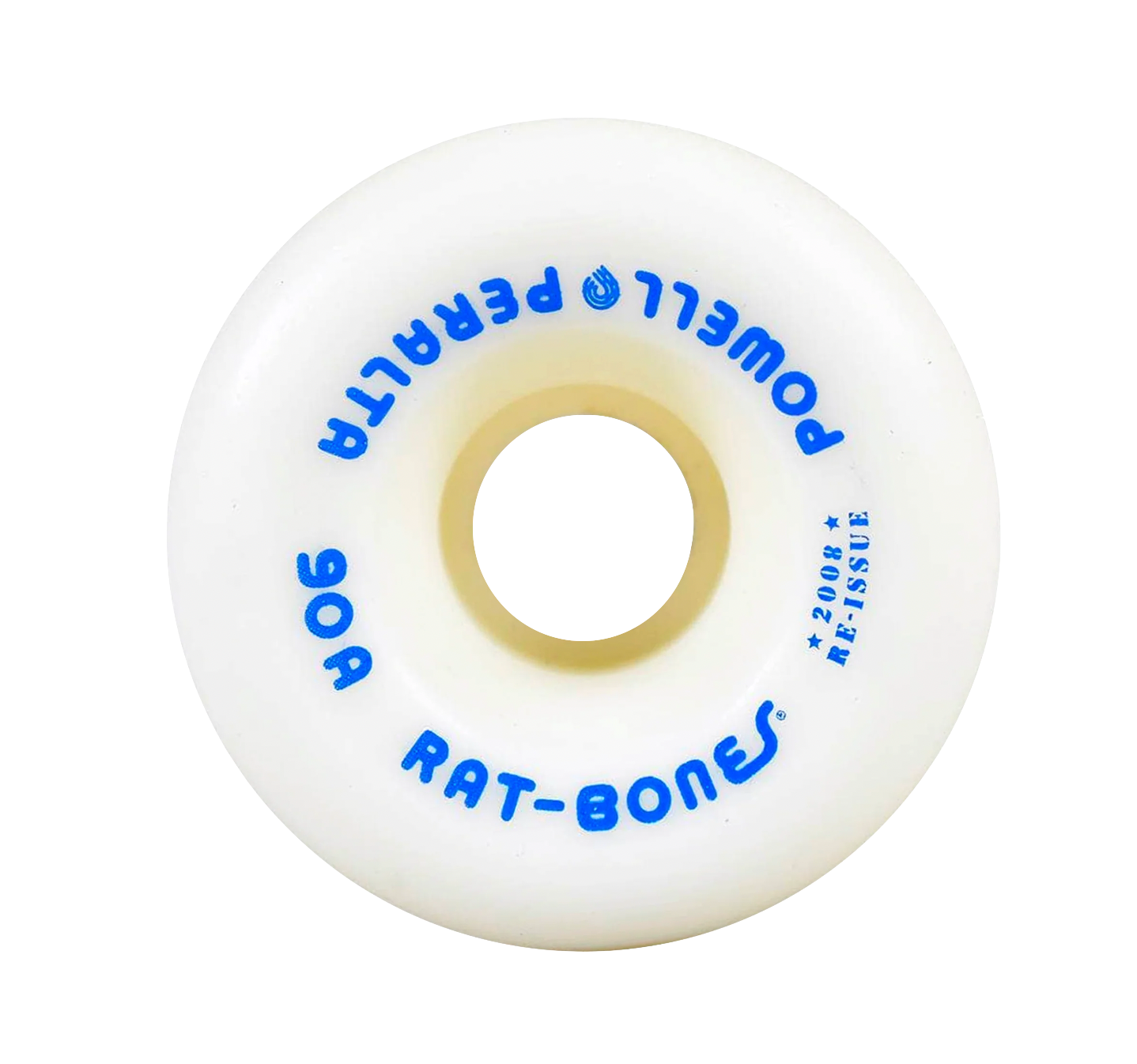 Powell-Peralta Rat Bones wheels 60mm 90A white