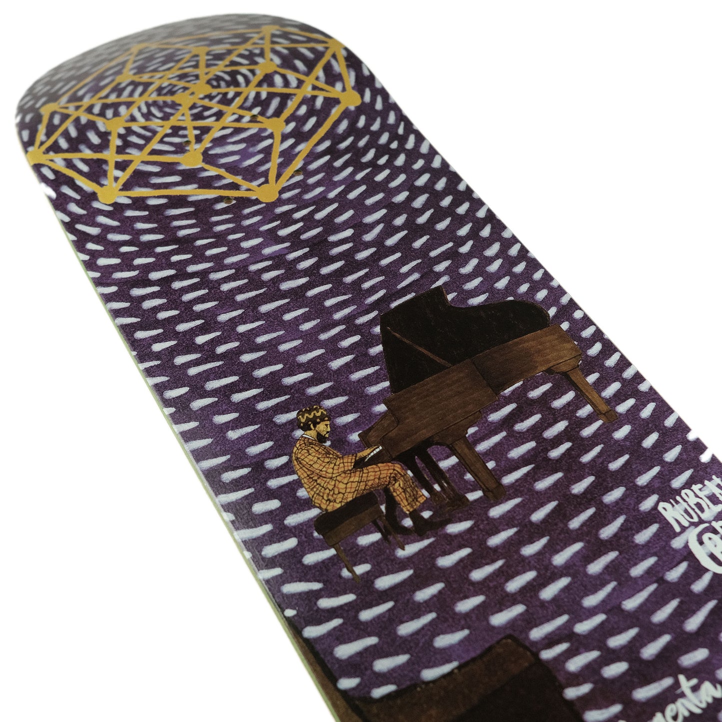 Magenta deck Ruben Spelta Sacred Snake steep 8.125"
