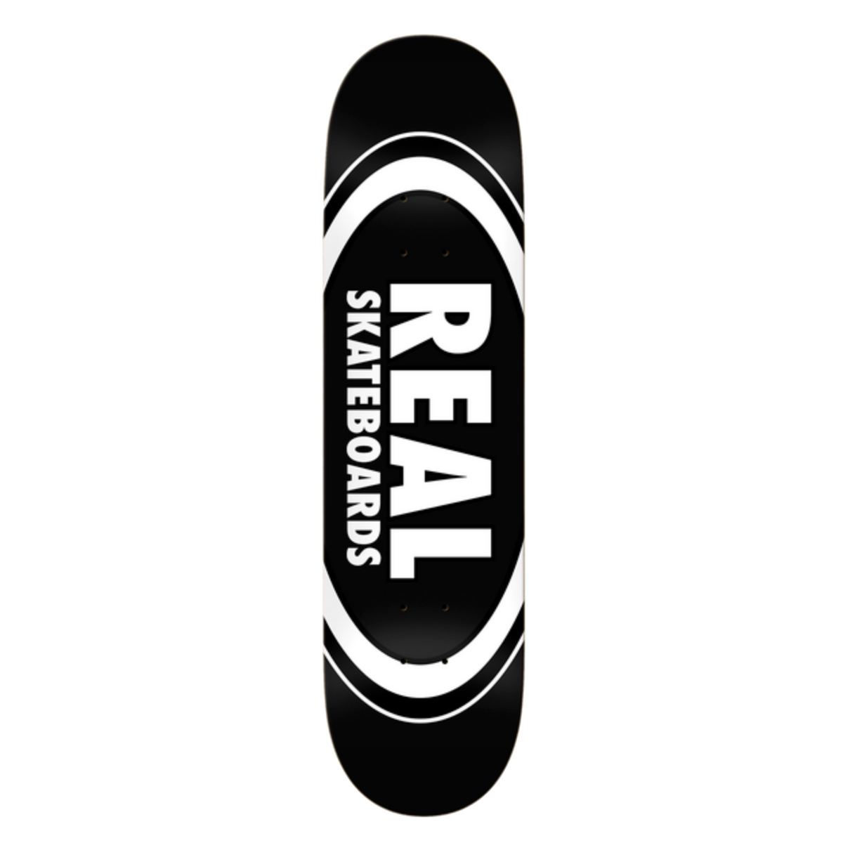 Real Team Classic Oval deck black 8.25"