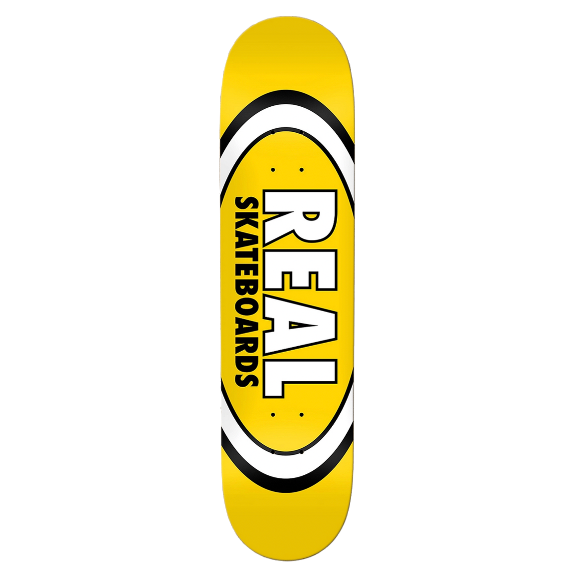 Real Team Classic Oval deck yellow 8.06"