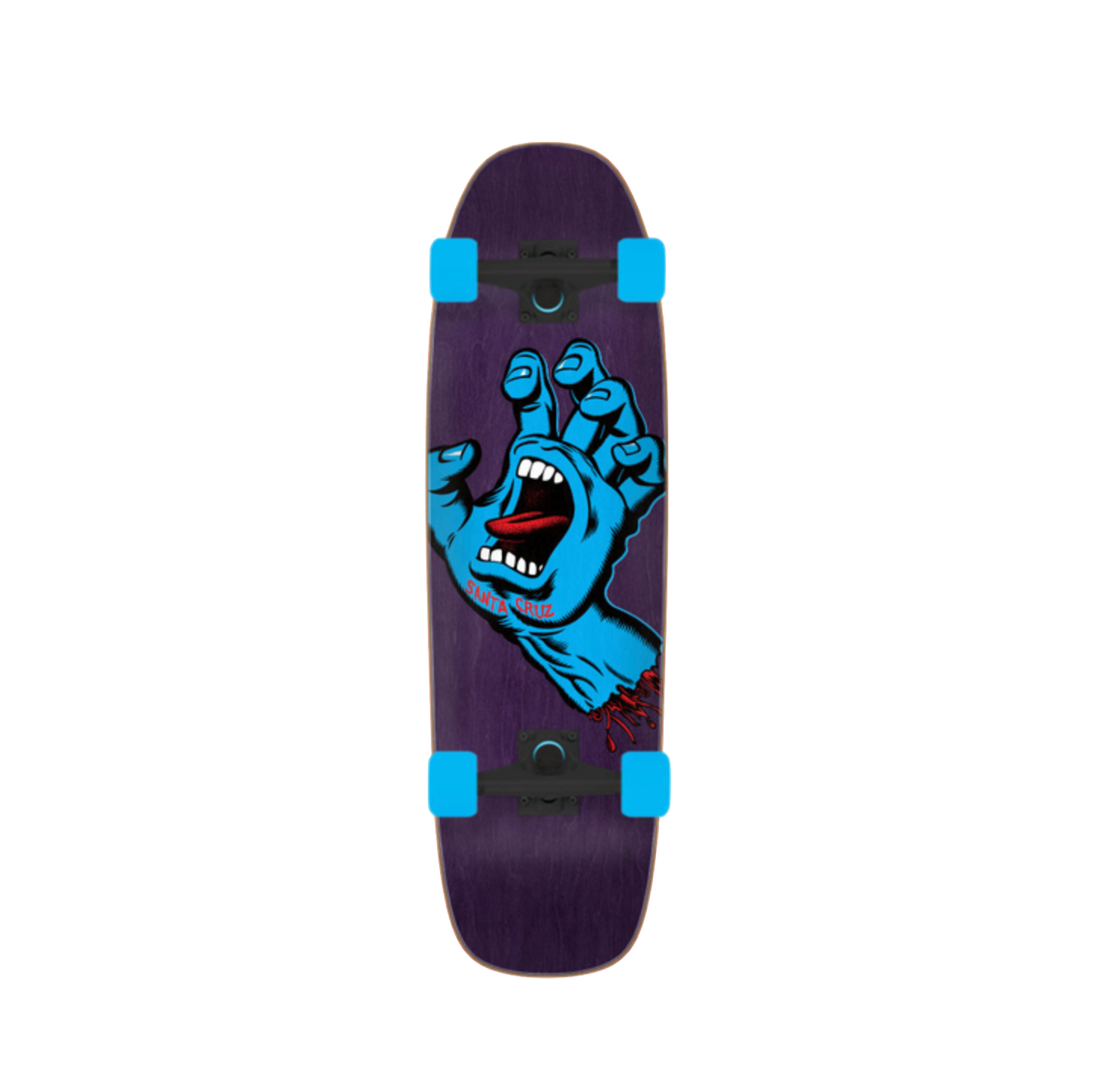 Santa Cruz Screaming Hand complete cruiser 8.4" x 29.4"