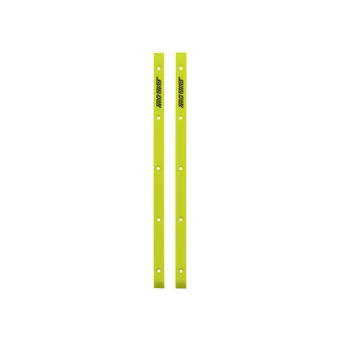 Santa Cruz rails Slimline II neon yellow