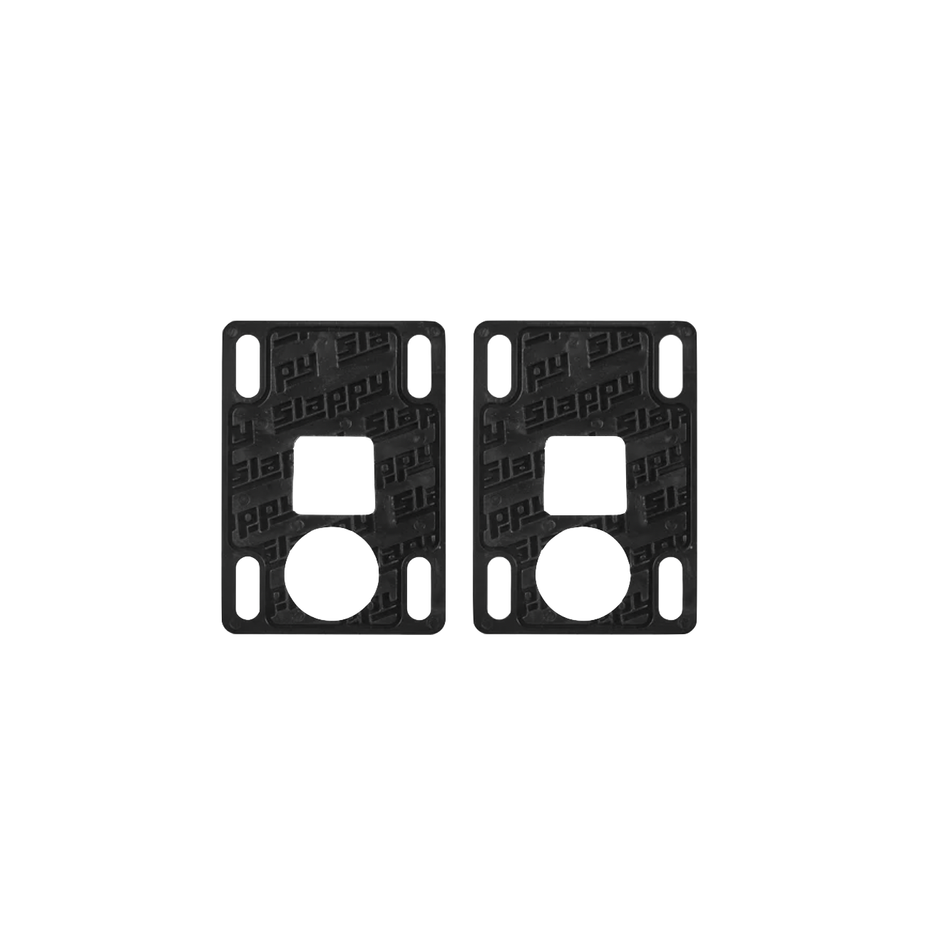 Slappy Slabs pads 4mm low risers black