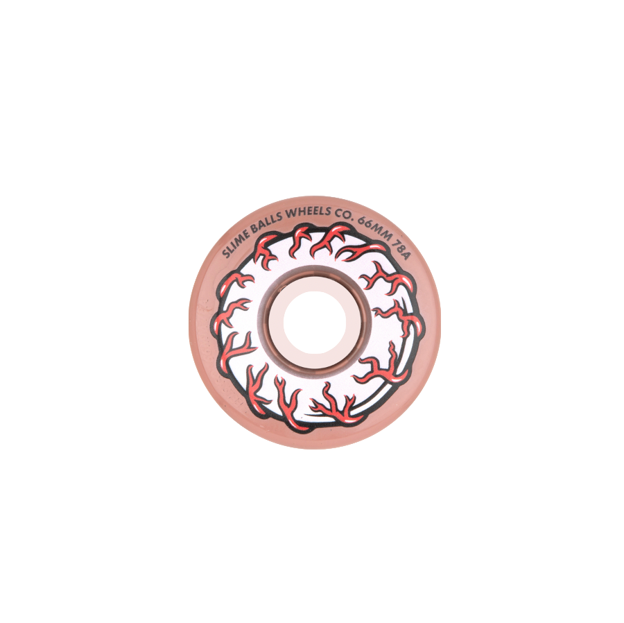Slim Balls Pink Eyes wheels light pink 66mm 78A