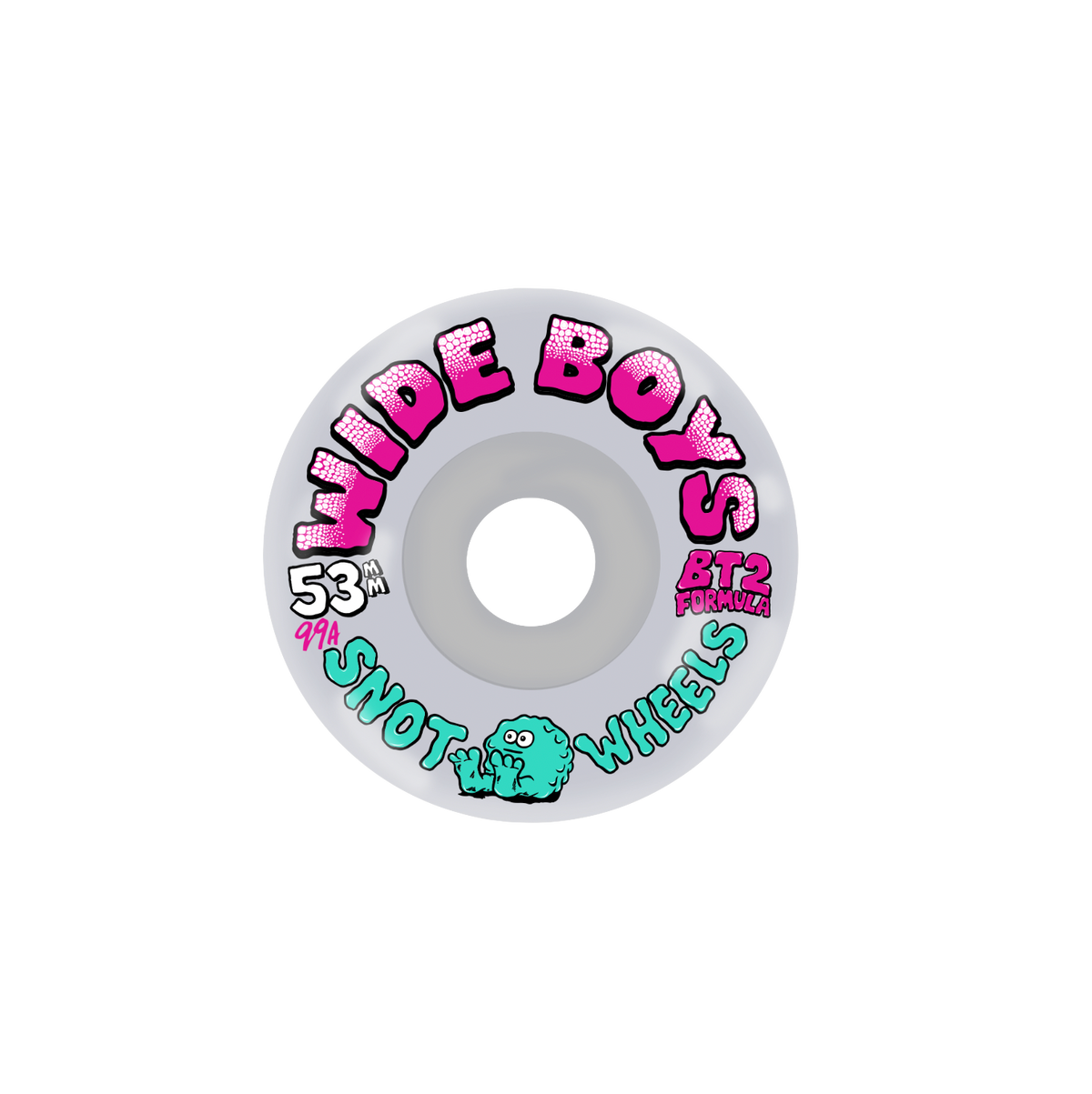 Snot Wide Boys wheels 99A 53mm clear