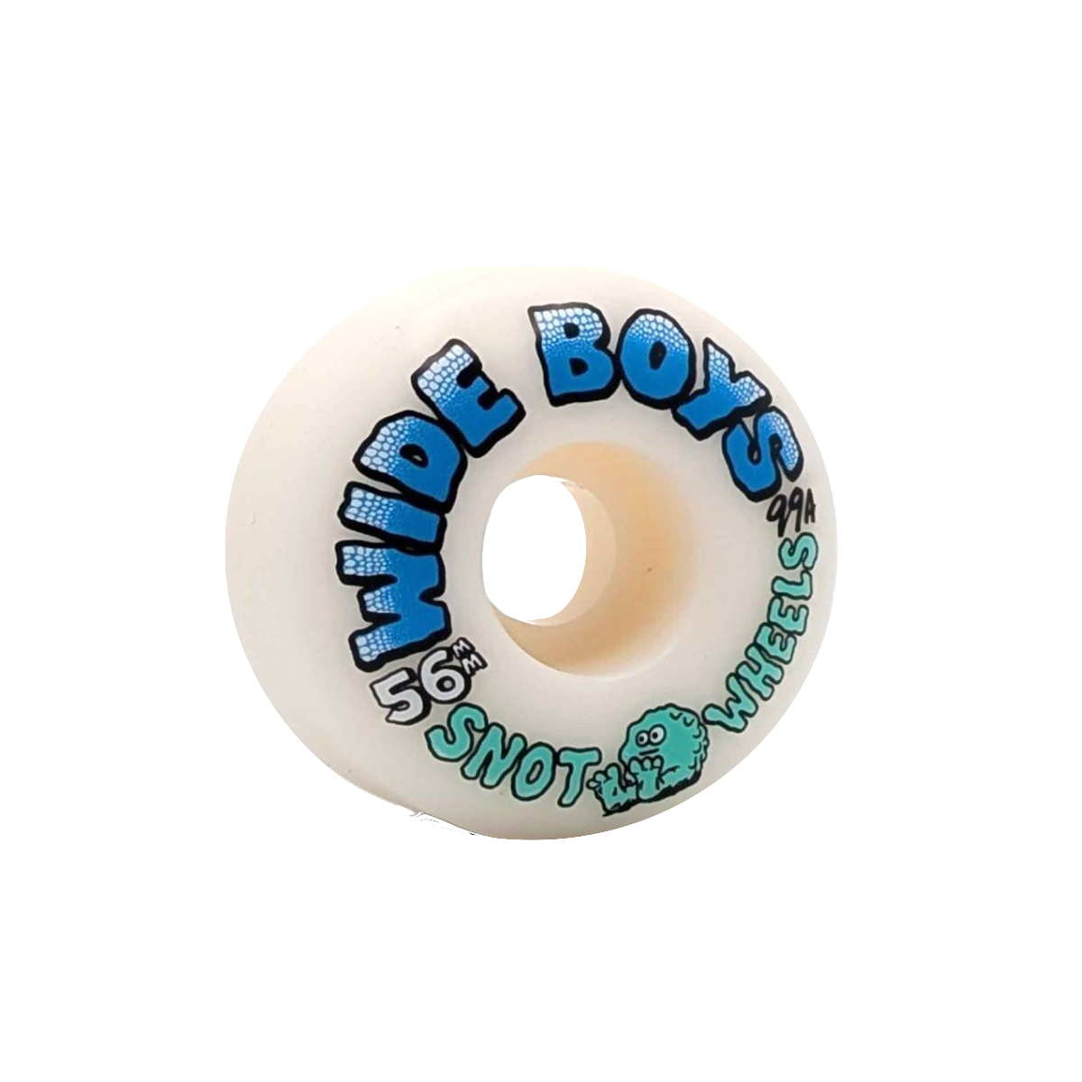 Snot Wide Boys wheels 99A 56mm white