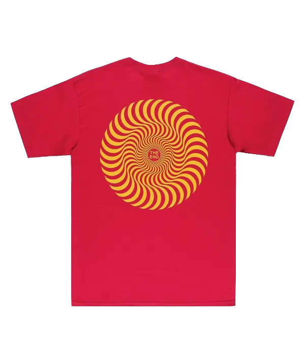 Spitfire tee Classic Swirl cardinal