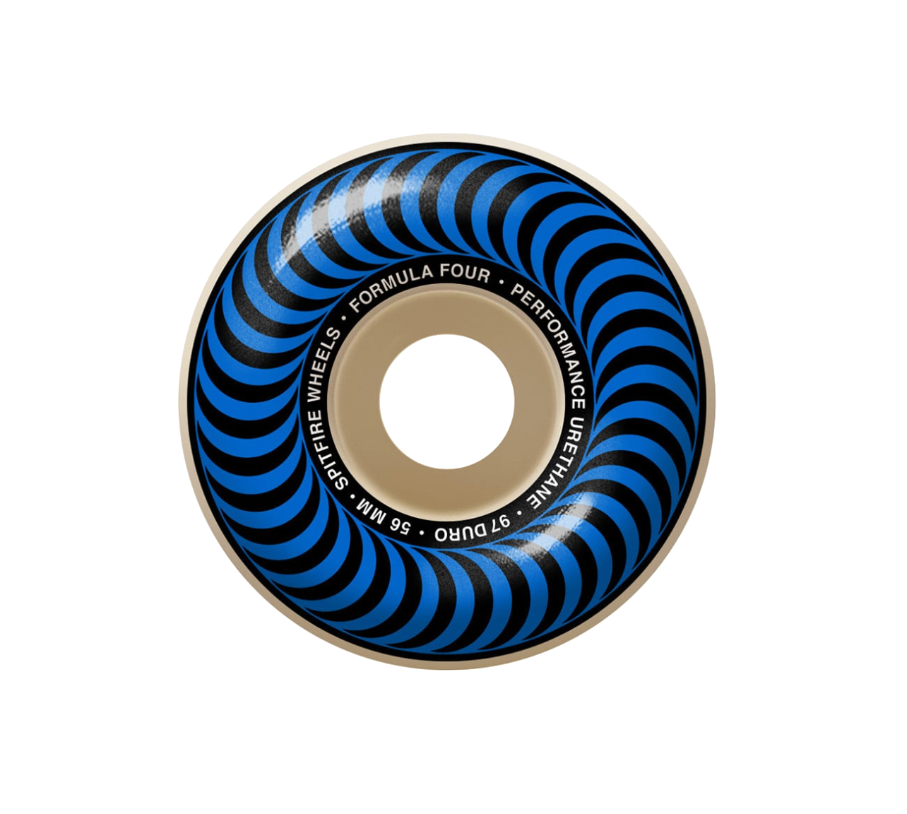 Spitfire wheels Formula Four Classic natural 97D 56MM white navy