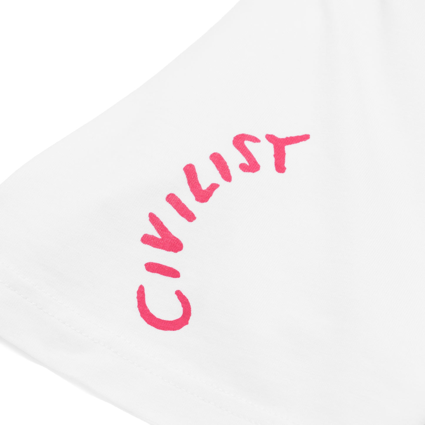 Civilist tee Sponsor white