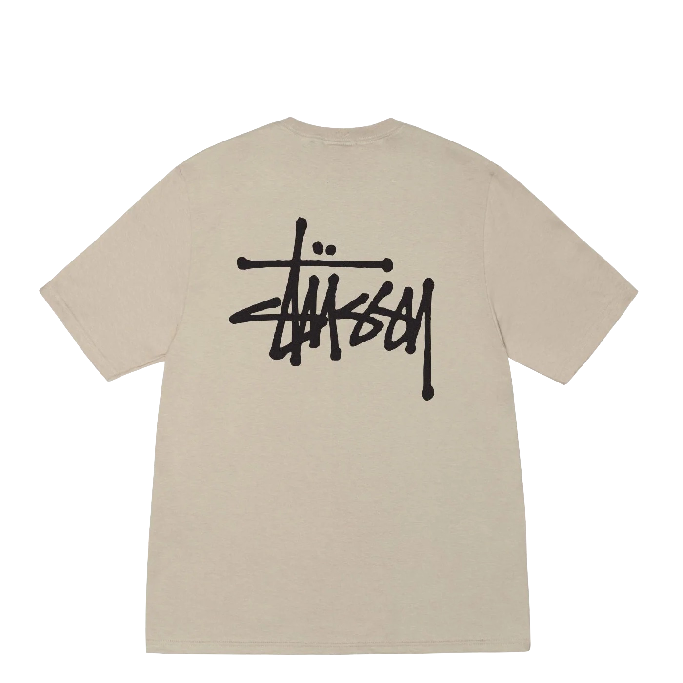 Stüssy Basic Logo tee khaki
